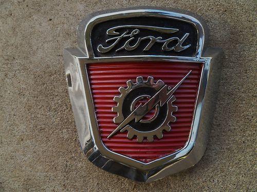 Old Ford Pickup Logo - Vintage Ford F150 Hood Emblem Trim Nice | eBay | ART of CLASSIC CARS ...