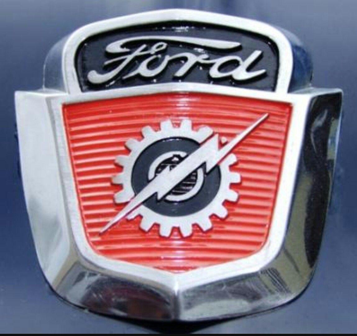 Old Ford Pickup Logo - 56 FORD truck hood badge | trucks and shit | Ford trucks, Ford, Trucks