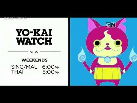Watch Cartoon Logo - Cartoon Network Asia : Yo-kai Watch! (New Show)[Promo] - YouTube