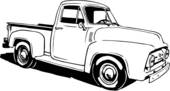 Old Ford Pickup Logo - Ford Truck Logo Clipart