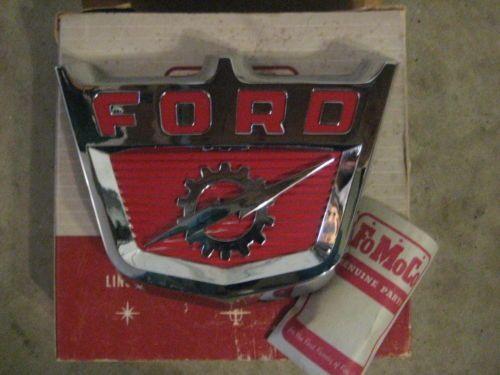 Old Ford Pickup Logo - 1957-to-1960-FORD-Truck-Hood-Emblem-NOS-NIB-Vintage | Headed Down ...