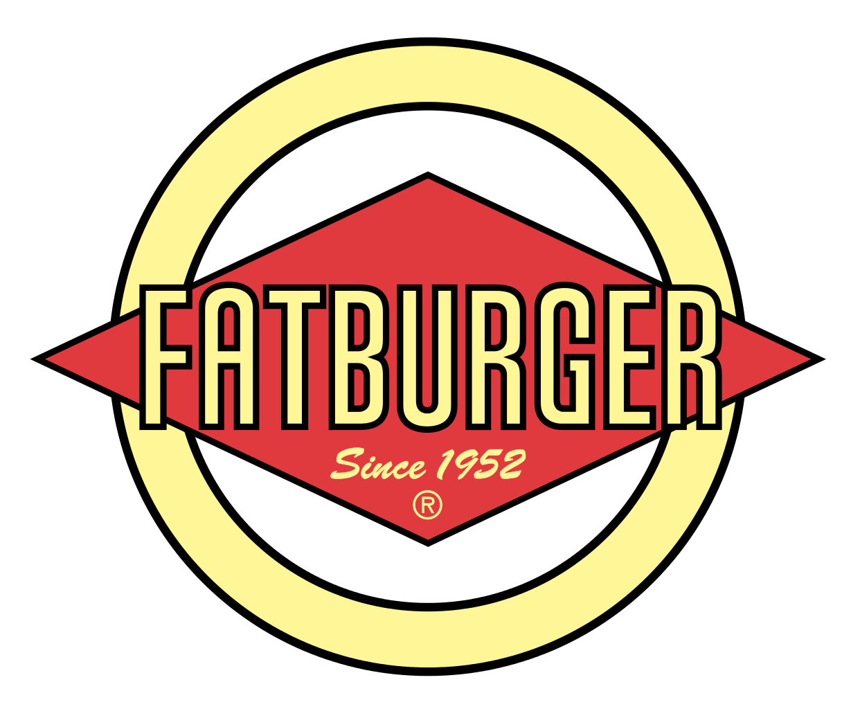 Restaurant with Red Diamond Logo - File:Fatburger logo.svg