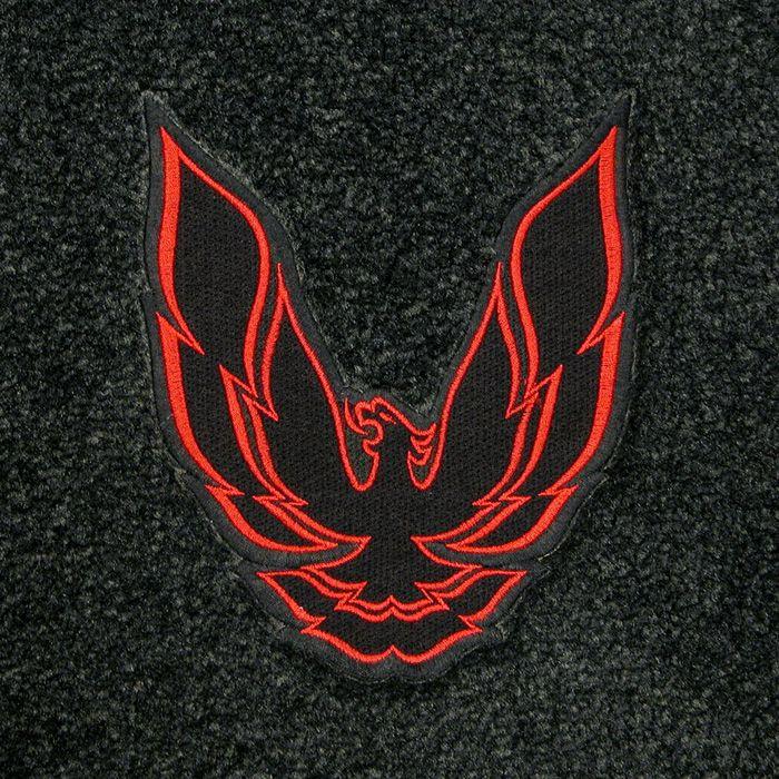 Pontiac Firebird Logo - custom fit pontiac logo floor mats for all pontiac cars and vehicles
