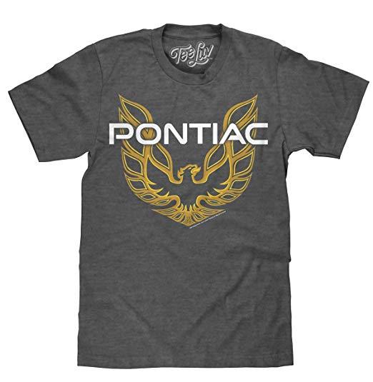 Pontiac Car Logo - Amazon.com: Tee Luv Pontiac Firebird Shirt - Vintage Pontiac Car ...