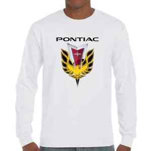 Pontiac Car Logo - Pontiac Trans Am Firebird Racing Car Logo Long Sleeve T Shirt