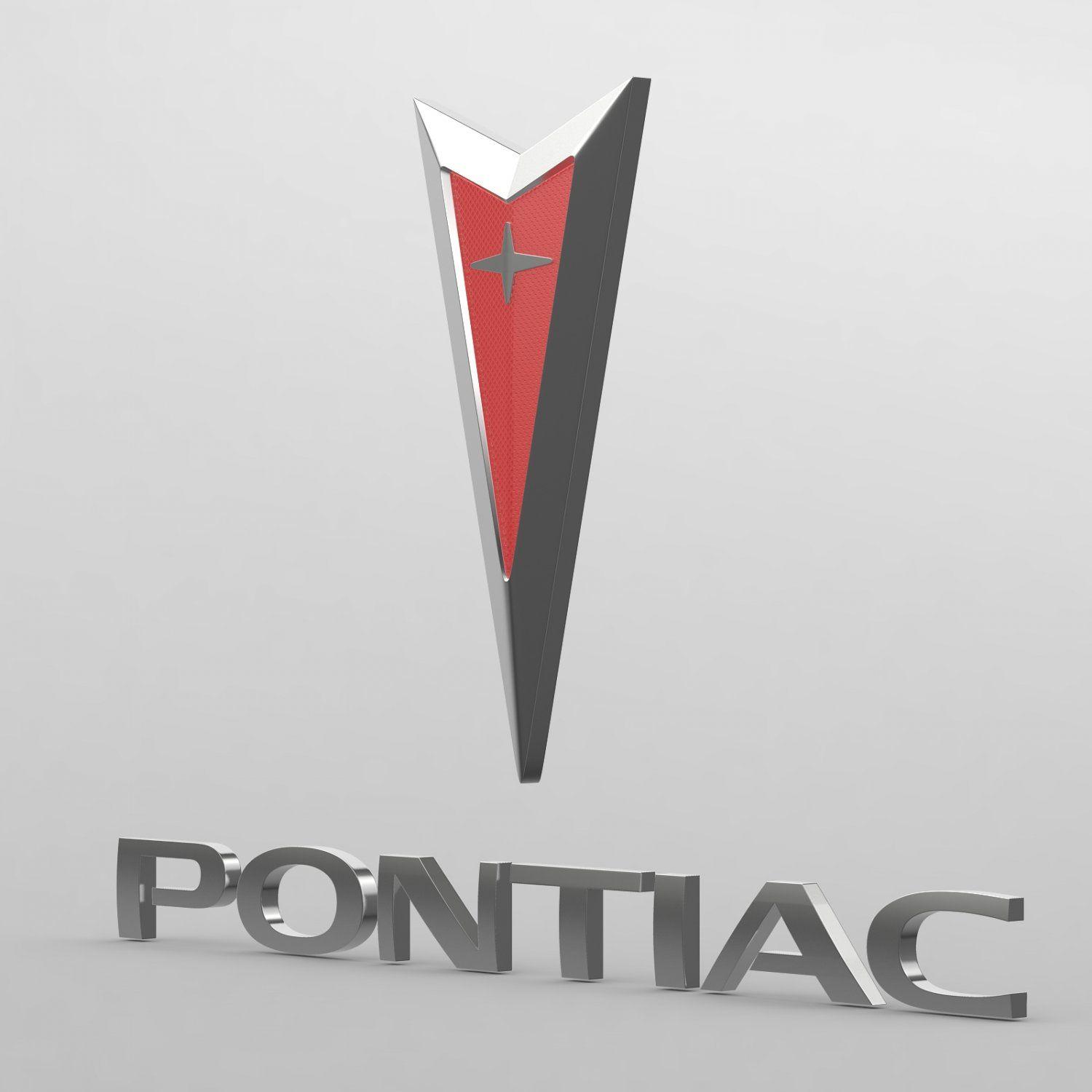 Pontiac Car Logo - Pontiac logo 3D Model in Parts of auto 3DExport