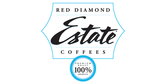 Red Diamond Restaurant Logo - Estate Brand Coffees for the Food Service, Restaurants, Hotels