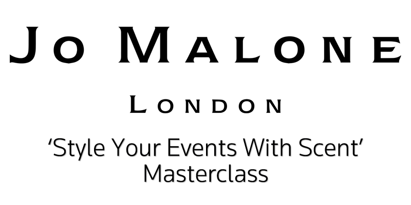 Jo Malone Logo - Jo Malone London Masterclass — WEDx