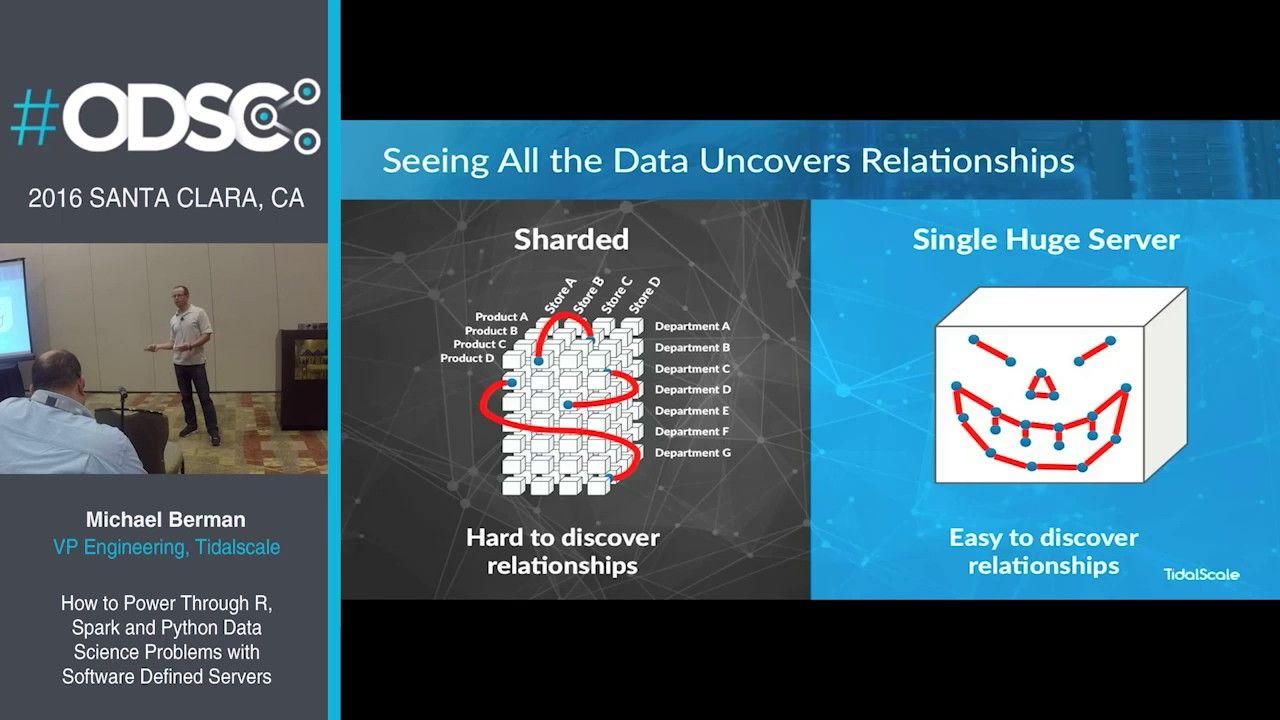 Tidalscale Logo - TidalScale at Open Data Science Conference: Michael Berman - YouTube