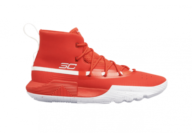 Under Armour Red and White C Logo - New UNDER ARMOUR SC 3ZERO II'S 20613600 Stephen Curry Shoes