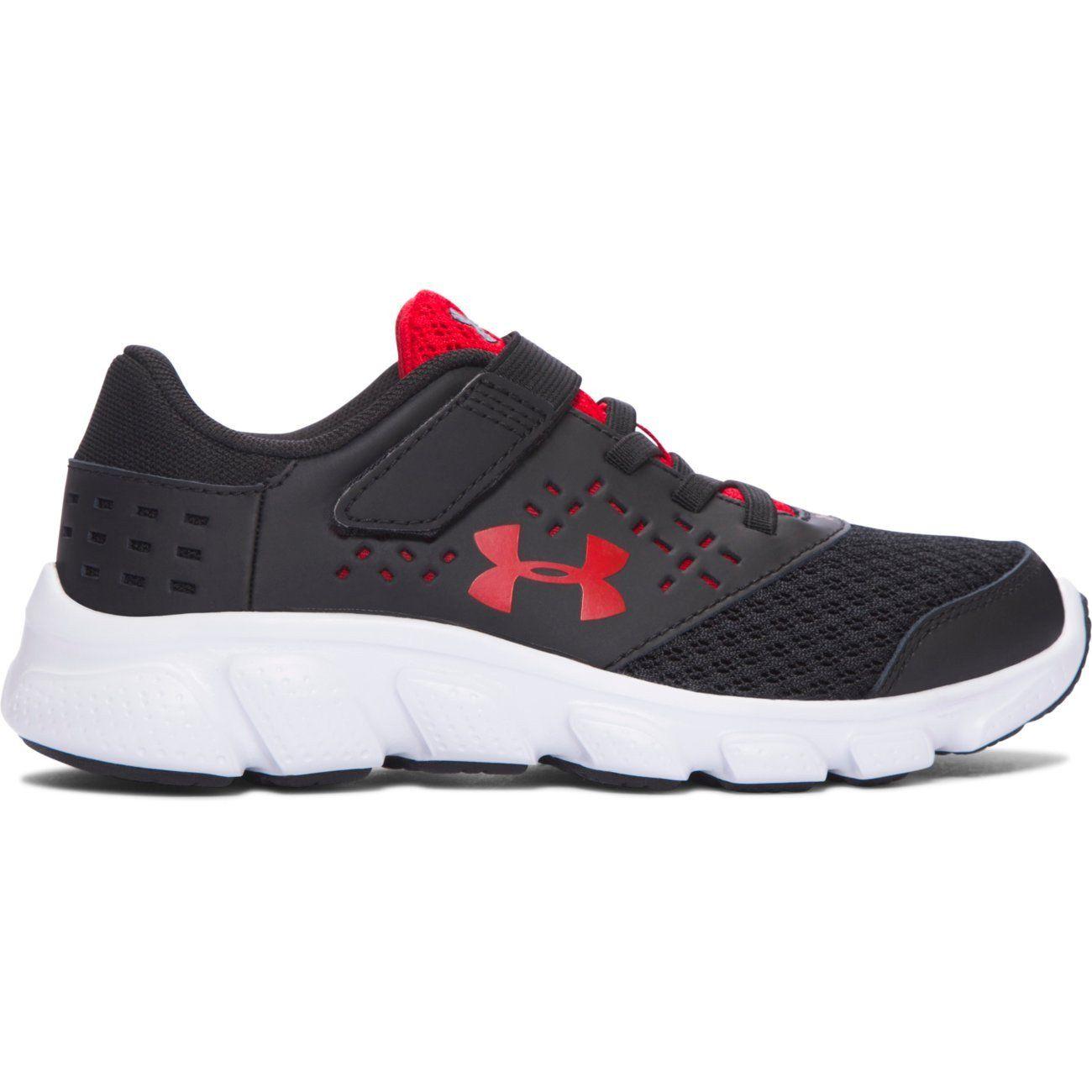 Under Armour Red and White C Logo - Under Armour Black White Red Rave A C Sneaker