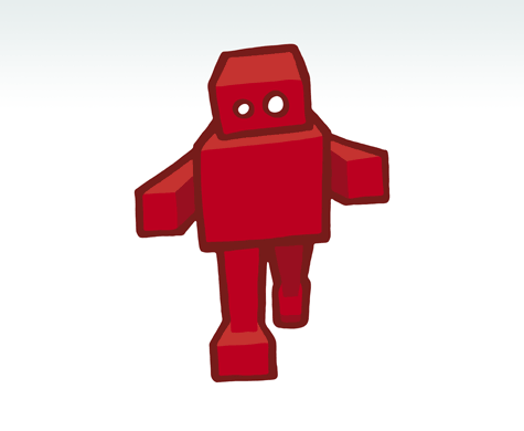 Red Robot Logo - Sotomayor: Red Robot Character Icons