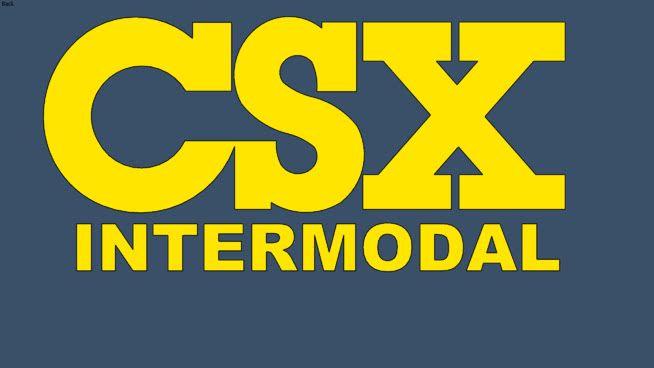 CSX Logo - CSX logo | 3D Warehouse