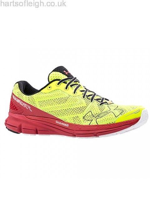 Under Armour Red and White C Logo - Under Armour Charged Bandit - Men's - Running - Shoes - High-Vis ...