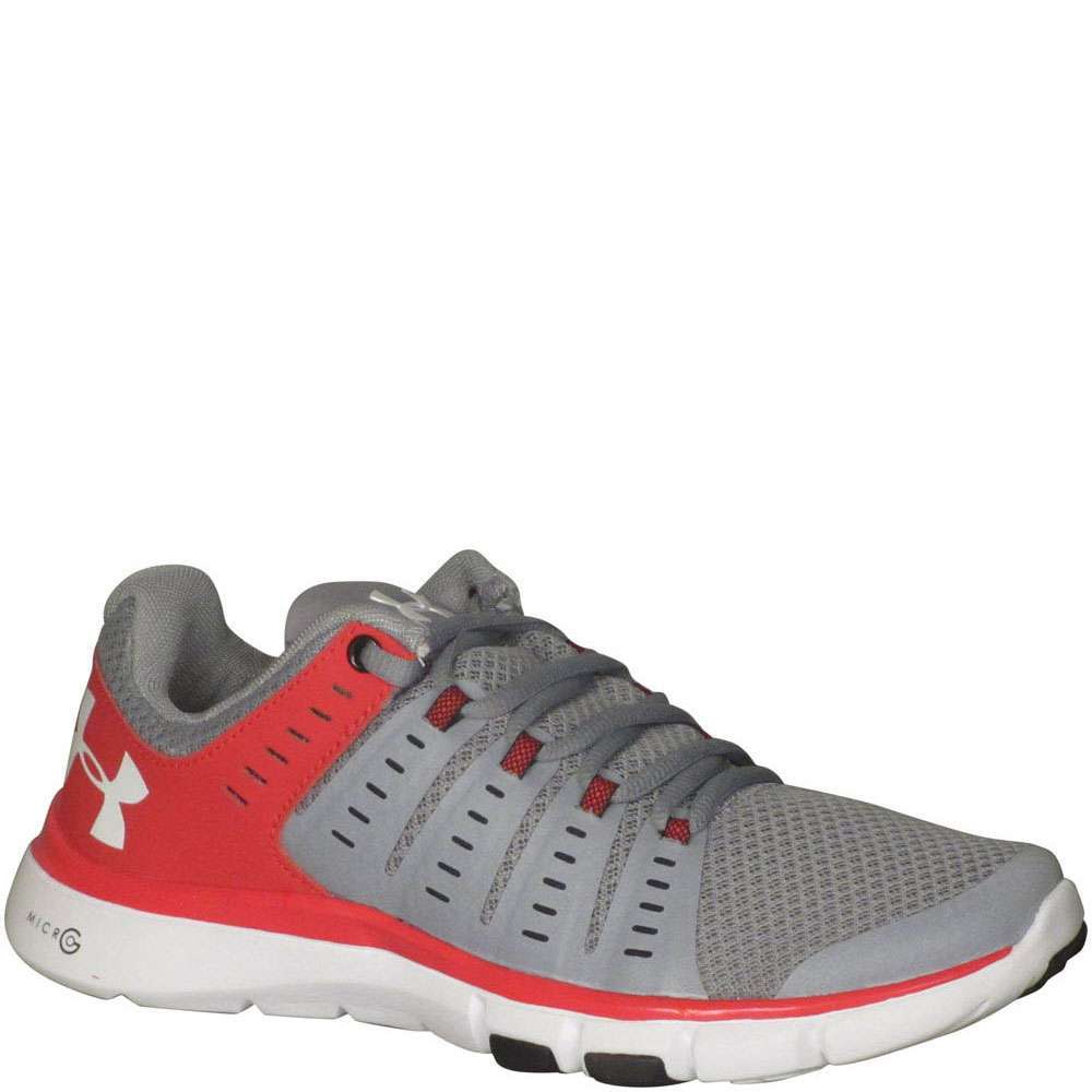 Under Armour Red and White C Logo - Under Armour Micro G Limitless 2 Womens Cross Training Color: Steel