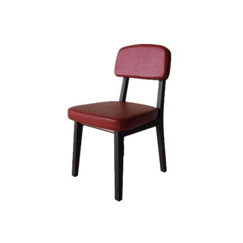 Restaurant with Red Diamond Logo - Taiwan High Quality Red Diamond Shape Square Hole Back Rest Chair