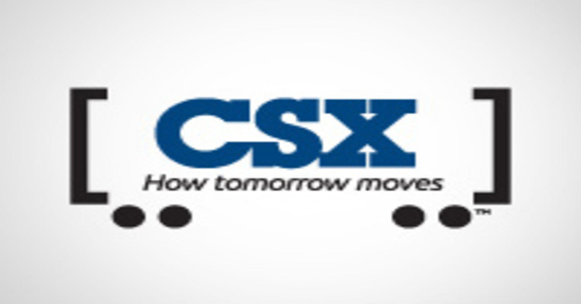 CSX Logo - US Economy May Chug Along More Slowly: CSX CEO