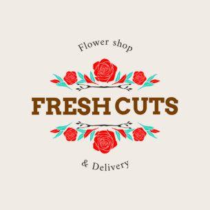 Cute Flower Logo - Placeit Flower Shop Online Logo Maker