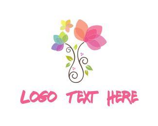 Cute Flower Logo - Cute Logo Designs. Make A Cute Logo
