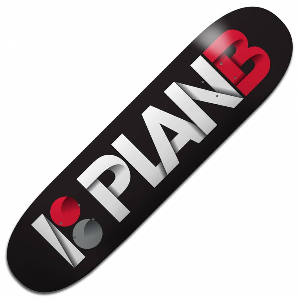 Plan B Skateboards Logo - Plan B Skateboards Team Overlap Red Skateboard Deck 8.5 ...