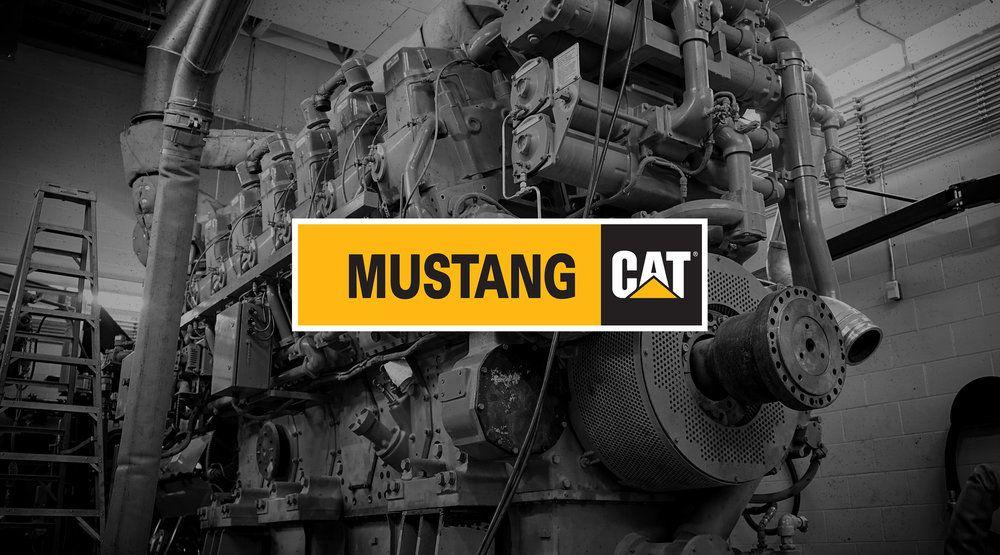 Mustang Cat Logo - Mustang CAT