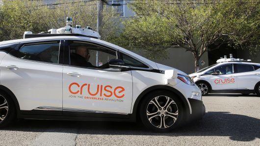 Cruise Autonomous Logo - GM Cruise and DoorDash are partnering on autonomous food deliveries