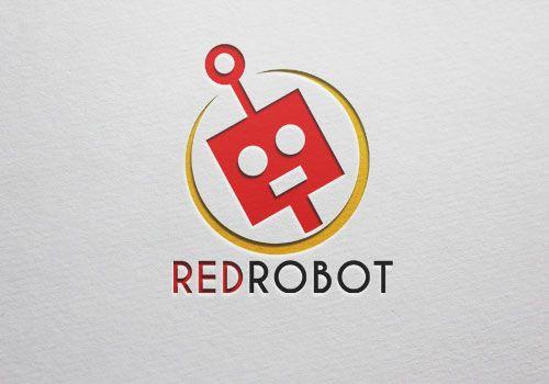 Red Robot Logo - Red Robot Logo – GRAPHICGO