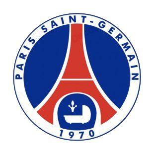 Paris Team Logo - Paris saint-germain fc soccer team logo soccer teams decals, decal ...