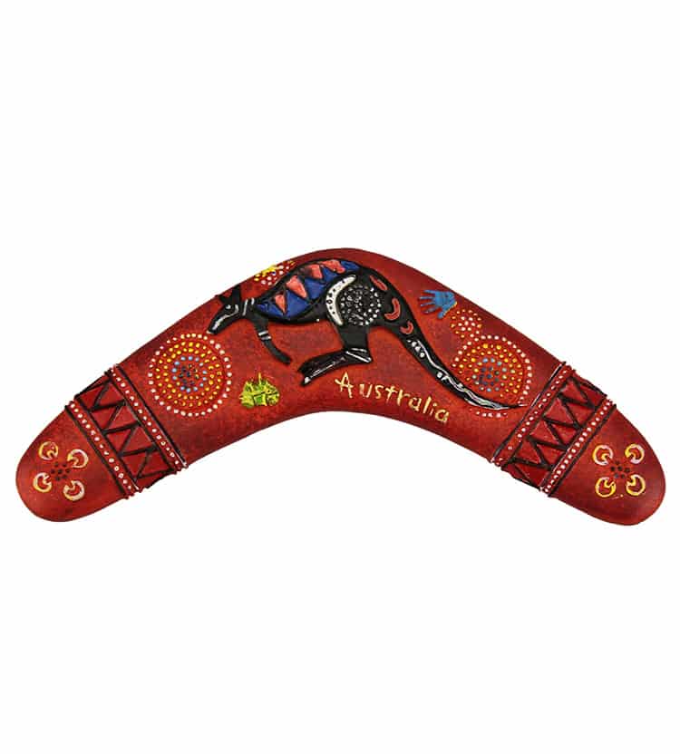 Red Boomerang Logo - Red Boomerang Magnet. Australia the Gift. Australian Souvenirs & Gifts
