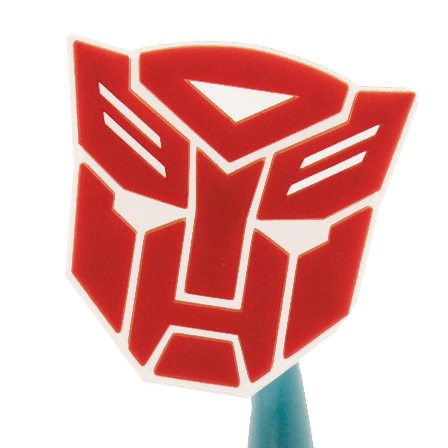 Red Robot Logo - Transformer Robot Logo PVC Ballpen