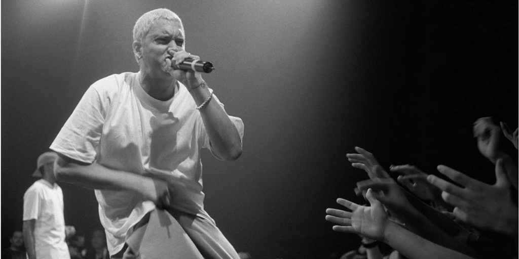 Eminem Black and White Logo - Hey fellow white people, let's stop praising Eminem and start