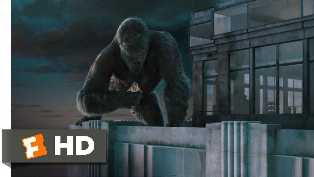King Savage Harambe Logo - King Kong (8 10) Movie CLIP The Empire State Building