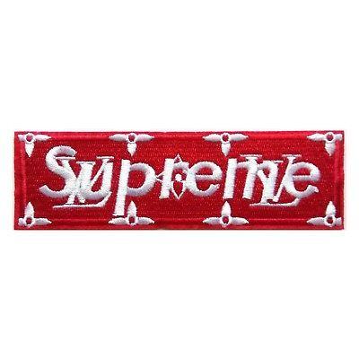 Hypebeast Supreme Logo - SUPREME EMBROIDERED FASHION Hypebeast Logo Iron on Patch - $5.99
