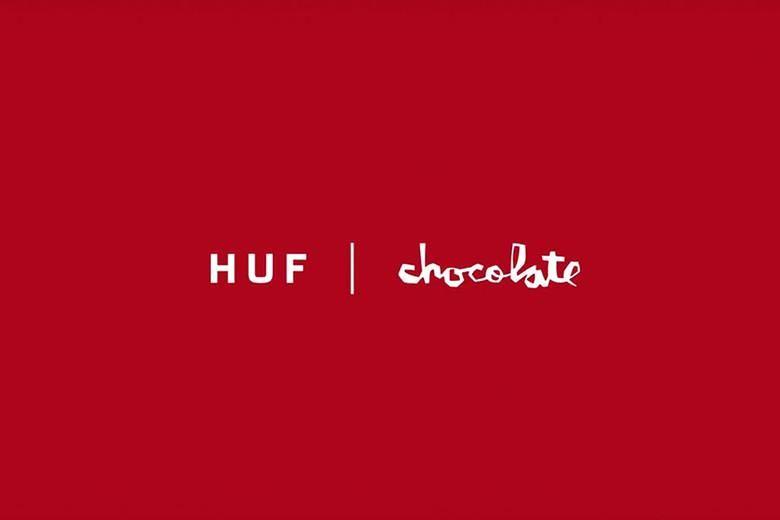 Chocolate Skateboards Logo - Huf X Chocolate Skateboards Collab