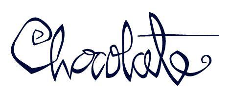 Chocolate Skateboards Logo - Original Chocolate Skateboards script logo. Andy Jenkins