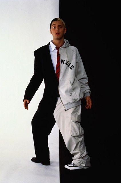 Eminem Black and White Logo - Wholesale EMINEM Black And White Rap R&B Hithot Singer Silk Printing