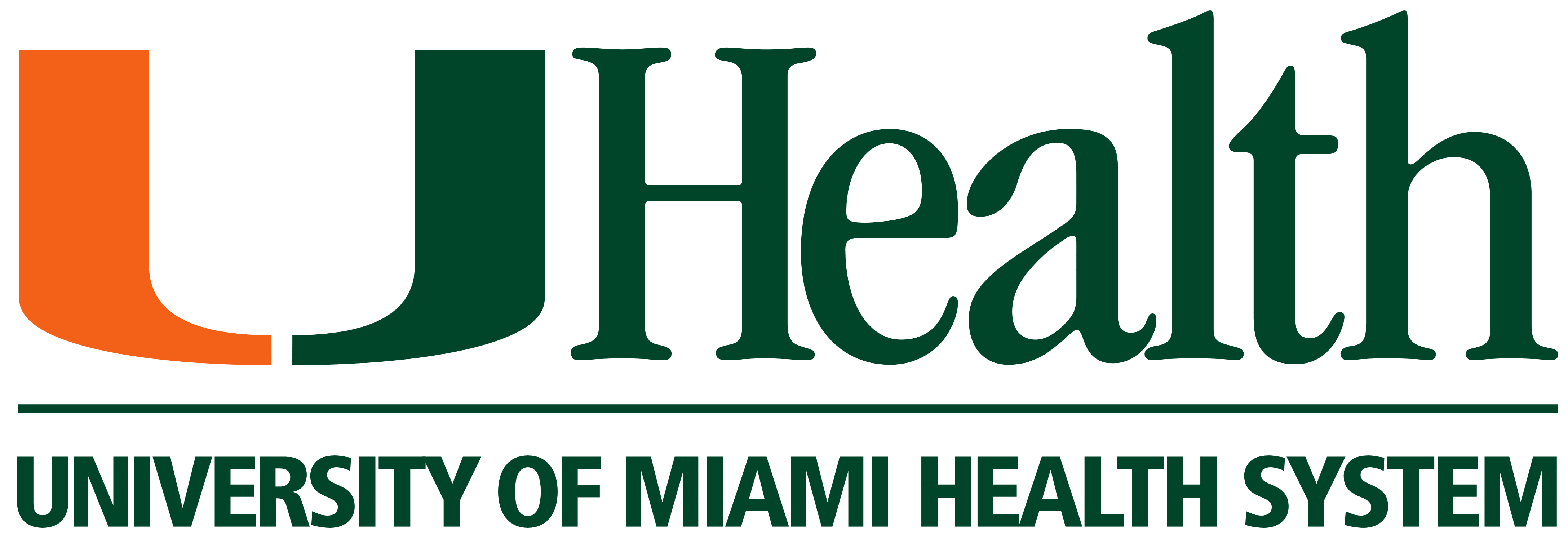 UHealth Logo - UHealth (University of Miami Health System) – Logos Download