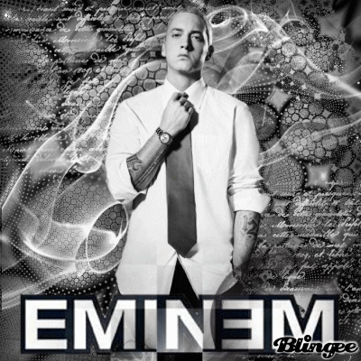 Eminem Black and White Logo - Eminem Black and White theme Picture #125592322 | Blingee.com