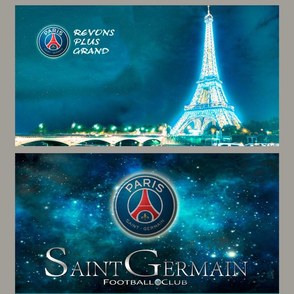 Paris Team Logo - Free shipping PARIS SAINT GERMAIN team logo towel beach towel soccer
