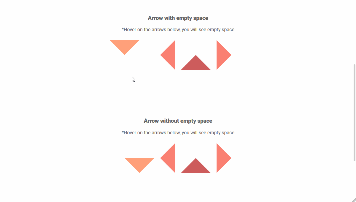 Empty Triangle Logo - CSS Triangles
