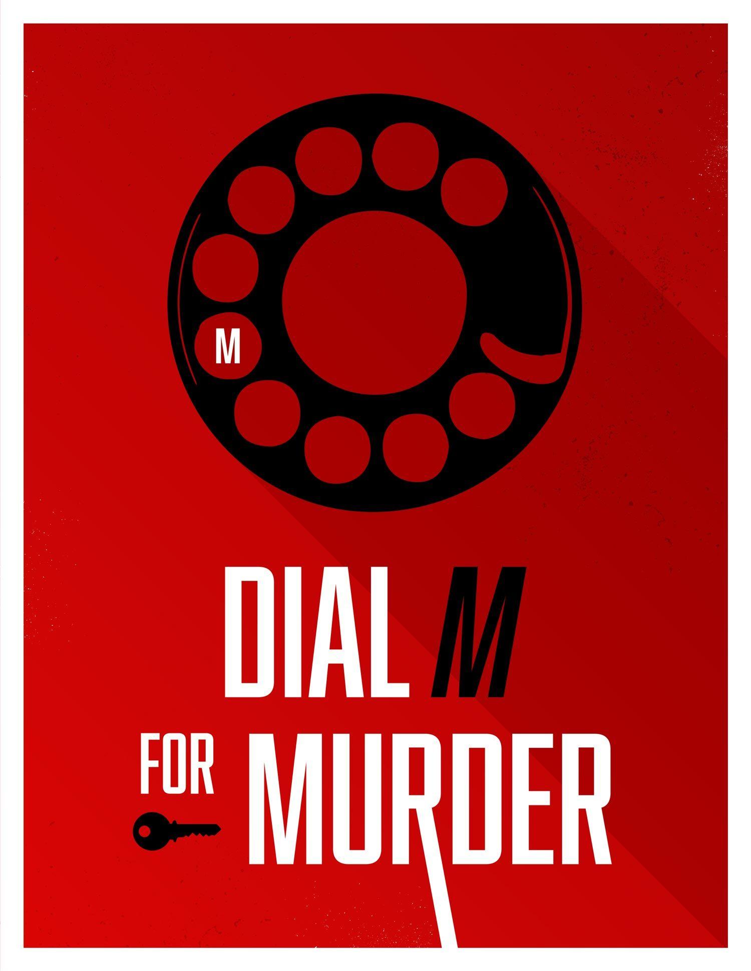 Murder Logo - DDP Dial M For Murder Color Logo 1