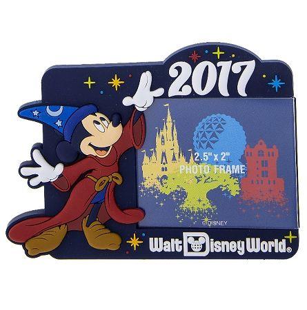 Disney World 2017 Logo - Disney Photo Frame Magnet - 2017 Mickey Mouse - Walt Disney World