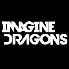 Imagine Dragons Black and White Logo - Music in Black and White Imagine Dragons #Logo #design_inspiration