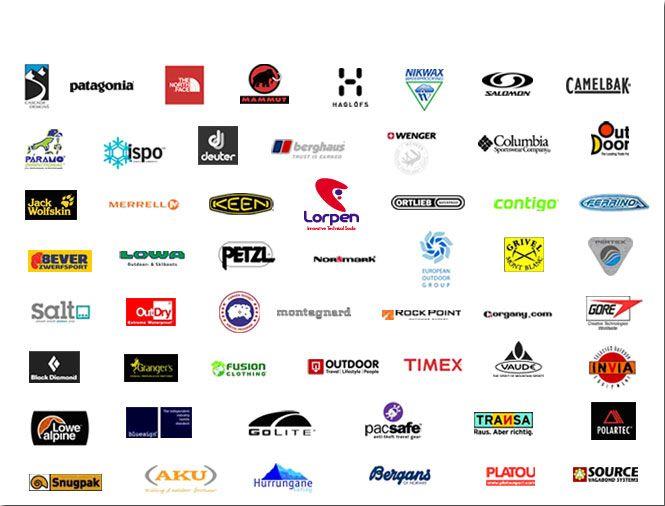 Outdoor Apparel Brands Logo - Examples 2 | Outdoor logos | Pinterest | Outdoor logos, Outdoor and ...