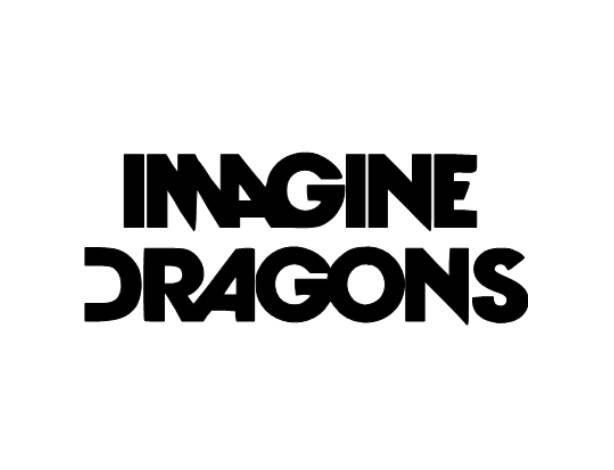 Imagine Dragons Black and White Logo - Imagine Dragons vinyl decal sticker | Etsy