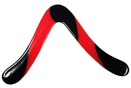 Red Boomerang Logo - LEFTY Red Boomerangs Left Handed Boomerang Throwing! Colorado