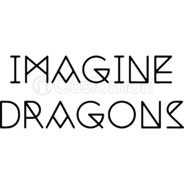 Imagine Dragons Black and White Logo - Imagine Dragons Black Greak Kids Hoodie