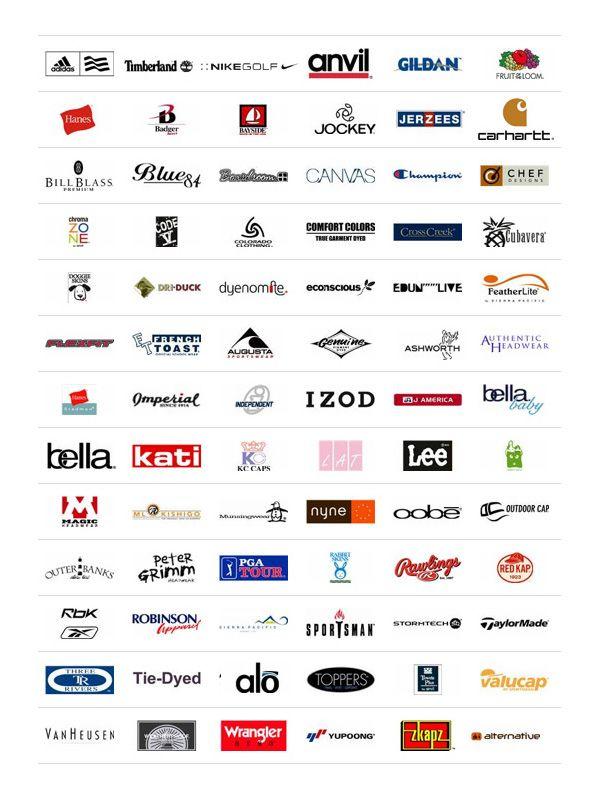 Outdoor Apparel Brands Logo - LogoDix