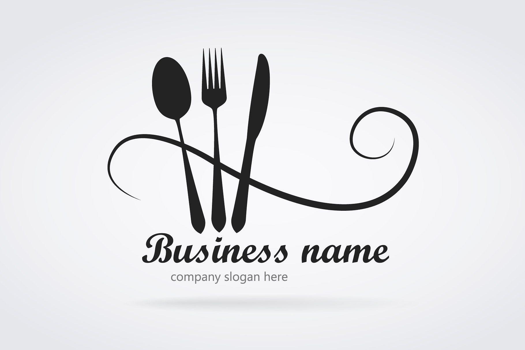 Restaurant Business Logo - Logo modern restaurant ~ Logo Templates ~ Creative Market