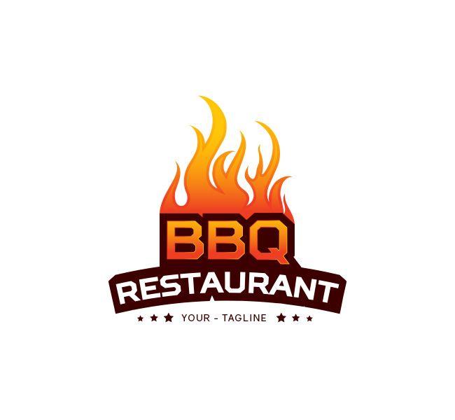 BBQ Logo - BBQ Restaurant Logo & Business Card Template